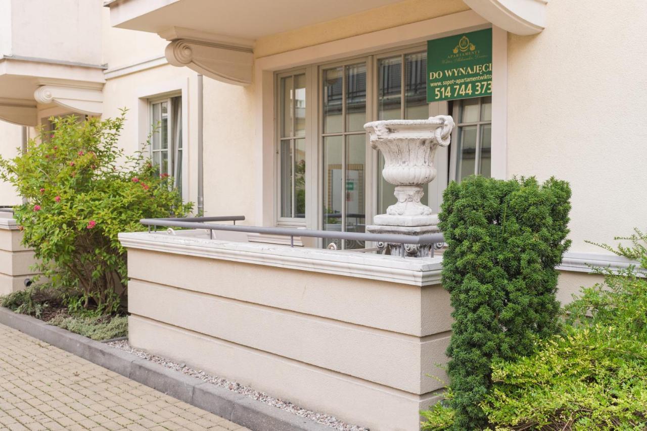 Apartament Wiktor Sopot Monte Cassino Z Garazem Bagian luar foto